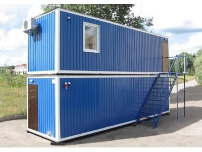 Модульный вагончик двухэтажный 02 Модульный вагончик двухэтажный 02