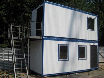 Модульный вагончик двухэтажный 03 Модульный вагончик двухэтажный 03