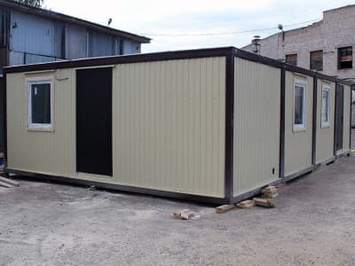 Блок-контейнер под штаб строительства - 02 Блок-контейнер под штаб строительства - 02