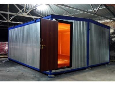 Модульный вагончик бытовой - 06 Модульный вагончик бытовой - 06