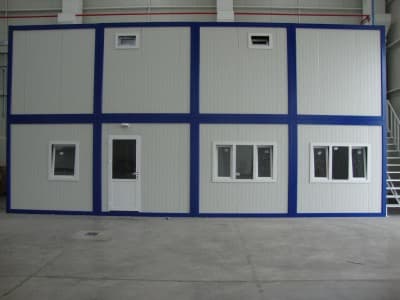 Модульный вагончик под вахтовый городок -06